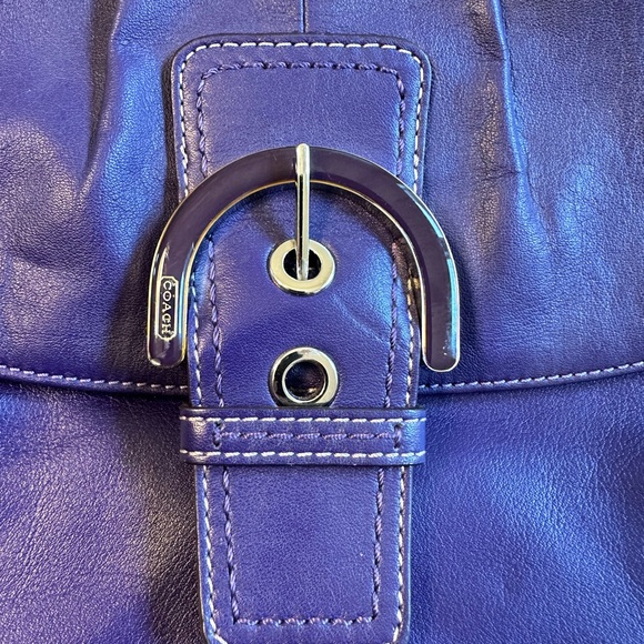 Prince Wanted This COACH Leather Saddlebag - Picture 2 of 15